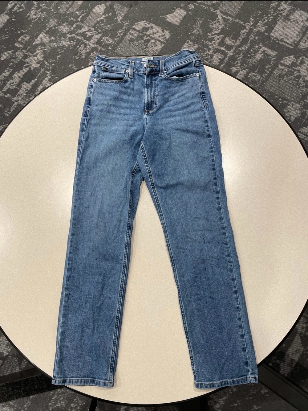 L.L. Bean Women's Straight Leg Jeans - Medium Blue